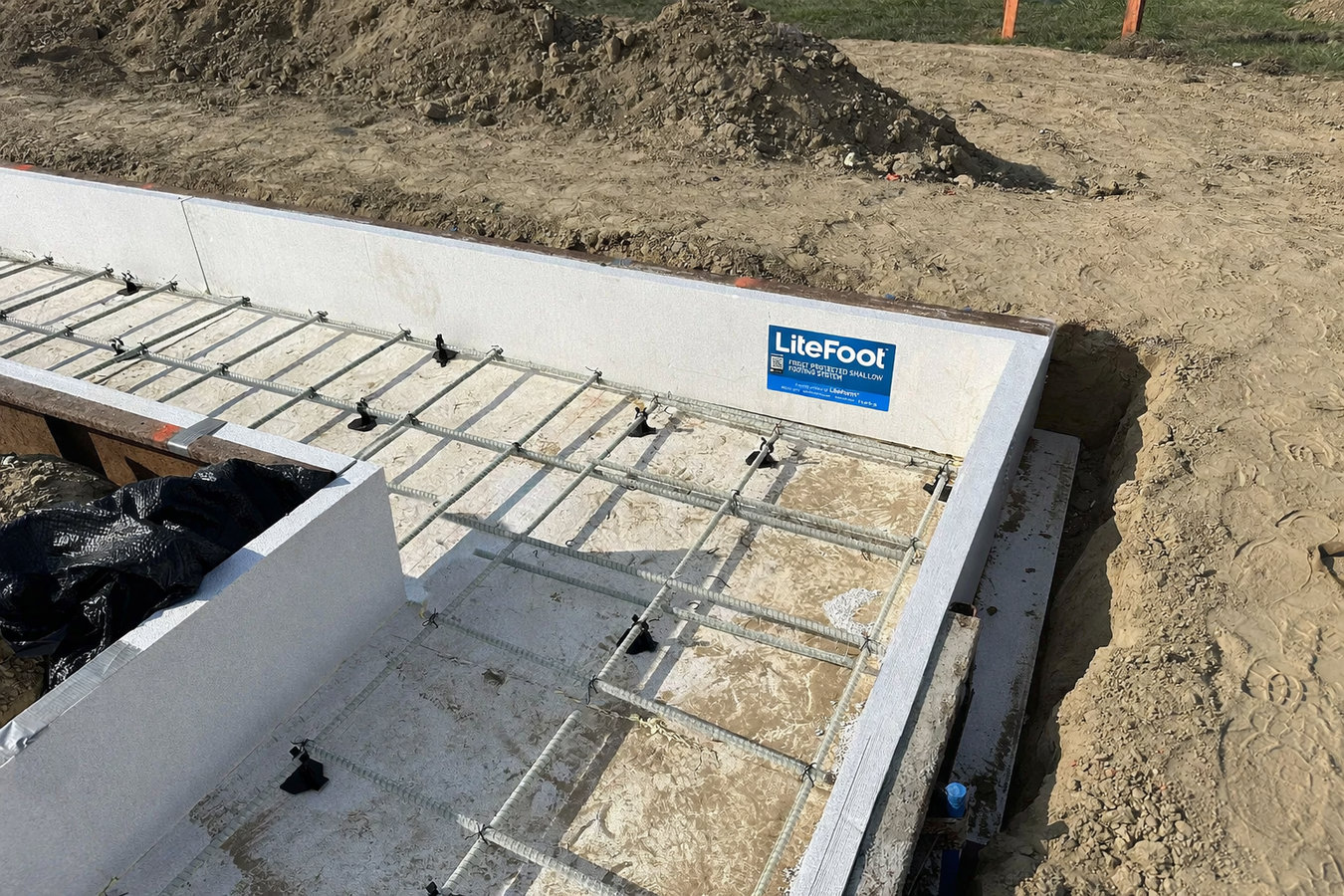 Concrete footings in San Clemente, CA
